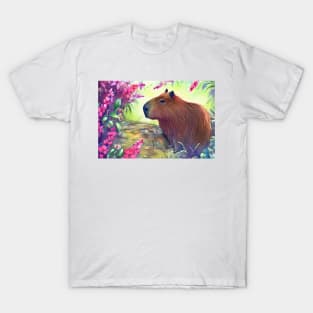 Capybara watercolor T-Shirt